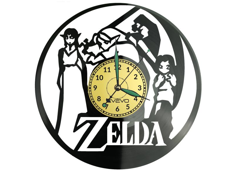 The Legend of Zelda Zegar Ścienny Płyta Winylowa Nowoczesny Dekoracyjny Na Prezent Urodziny