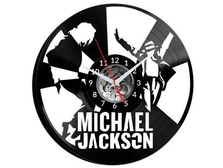 Michael Jackson Zegar Ścienny Płyta Winylowa Nowoczesny Dekoracyjny Na Prezent Urodziny