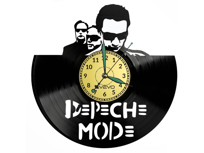 Depeche Mode Zegar Ścienny Winyl Płyta Winylowa Prezent Dla Niej Dla Niego Prezent Urodziny Upominek W1316 evevo evevo.pl