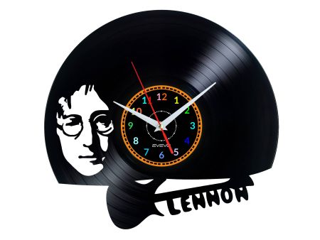 John Lennon Zegar Ścienny Płyta Winylowa Nowoczesny Dekoracyjny Na Prezent Urodziny