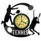 Tennis Zegar Ścienny Płyta Winylowa Nowoczesny Dekoracyjny Na Prezent Urodziny