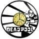 Deadpool Zegar Ścienny Płyta Winylowa Nowoczesny Dekoracyjny Na Prezent Urodziny