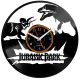Jurassic Park Zegar Ścienny Płyta Winylowa Nowoczesny Dekoracyjny Na Prezent Urodziny