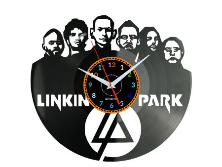 Linkin Park Zegar Ścienny Płyta Winylowa Nowoczesny Dekoracyjny Na Prezent Urodziny