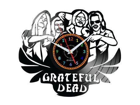 GRATEFUL DEAD ZEGAR ŚCIENNY DEKORACYJNYNOWOCZESNY PŁYTA WINYLOWA WINYL NA PREZENT EVEVO EVEVO.PL