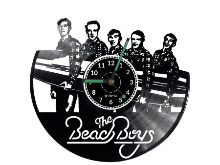 THE BEACH BOYS ZEGAR ŚCIENNY DEKORACYJNY NOWOCZESNY PŁYTA 
WINYLOWA WINYL NA PREZENT EVEVO EVEVO.PL